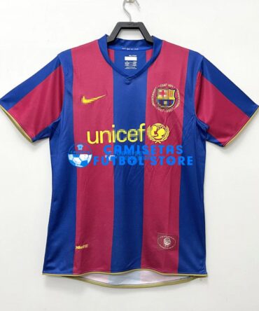 Camiseta Barcelona 1ª Equipación Retro 07/08