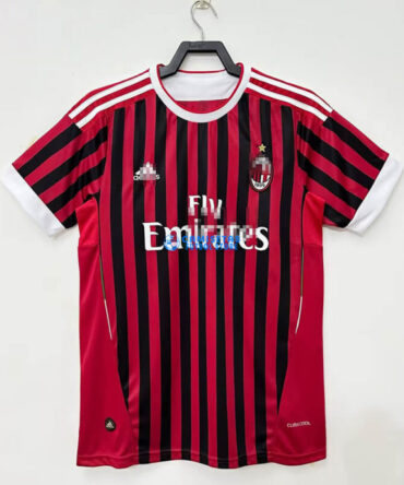 Camiseta AC Milan 1ª Equipación Retro 11/12