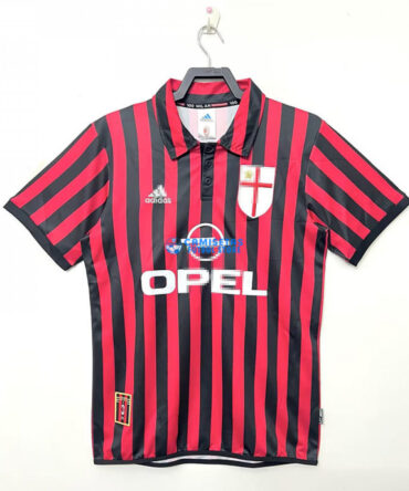 Camiseta AC Milan 1ª Equipación Retro 99/00