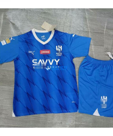 Camiseta Al Hilal SFC 1ª Equipación 2023/2024 Niño Kit