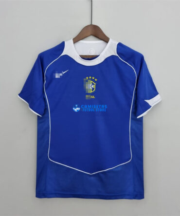 Camiseta Brasil 2ª Equipación Retro 2004/06