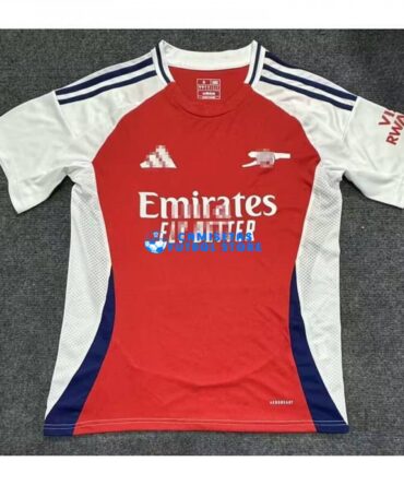 Camiseta Arsenal 2024/2025 Rojo/Blanco