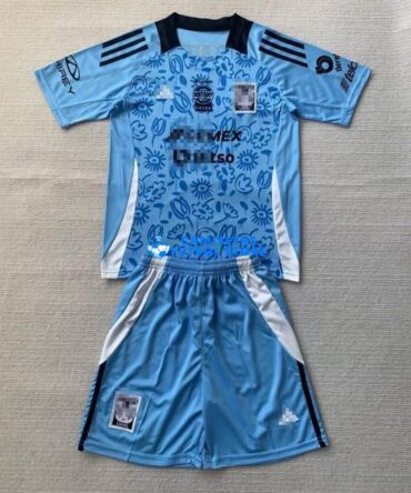 Camiseta De Portero Tigre UANL 2023/2024 Niño Kit Azul