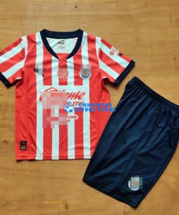 Camiseta Chivas 1ª Equipación 2024/2025 Niño Kit