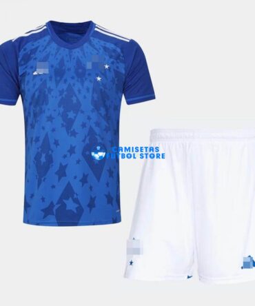 Camiseta Cruzeiro 1ª Equipación 2024/2025 Niño Kit
