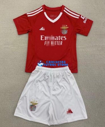 Camiseta Benfica 1ª Equipación 2024/2025 Niño Kit