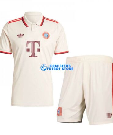 Camiseta Bayern Múnich Tercera Equipación 2024/2025 Niño Kit