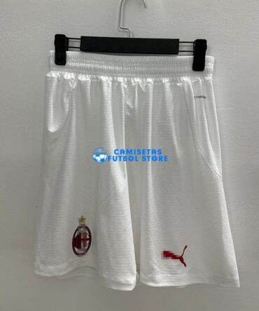 Pantalón Corto AC Milan 1ª Equipación Blanco 2024/2025 (EDICIÓN JUGADOR)