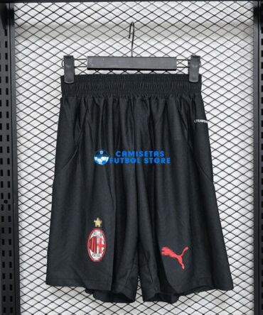 Pantalón Corto AC Milan 1ª Equipación Negro 2024/2025 (EDICIÓN JUGADOR)