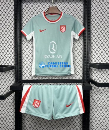 Camiseta Atlético de Madrid 2ª Equipación 2024/2025 Niño Kit