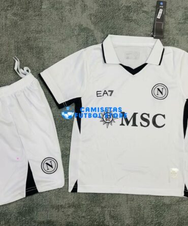 Camiseta Napoli 2ª Equipación 2024/2025 Niño Kit