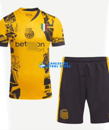 Camiseta Inter De Milán 3ª Equipación 2024/2025 Niño Kit