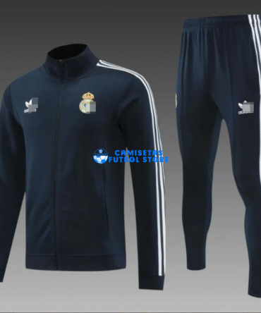 Sudadera De Entrenamiento Real Madrid 2024/2025 Kit Negro