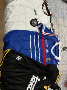 Click to view full screen Camiseta Francia 1ª Equipación Retro 1998 photo review