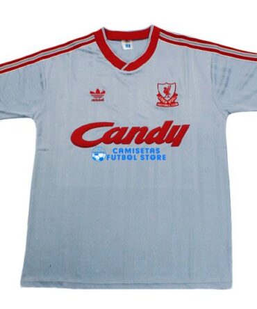 Camiseta Liverpool 2ª Equipación 1988/1989 Retro