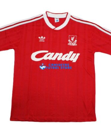Camiseta Liverpool 1ª Equipación 1988/1989 Retro
