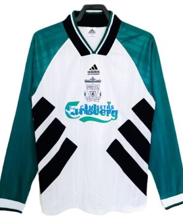 Camiseta Liverpool 2ª Equipación 1993/1995 Manga Larga Retro