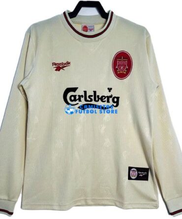 Camiseta Liverpool 2ª Equipación 1996/1997 Manga Larga Retro