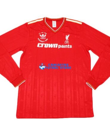 Camiseta Liverpool 1ª Equipación 1985/1986 Manga Larga Retro