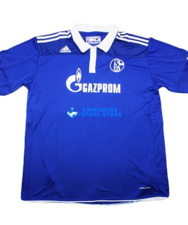 Camiseta Schalke 04 1ª Equipación 2010/2011 Retro