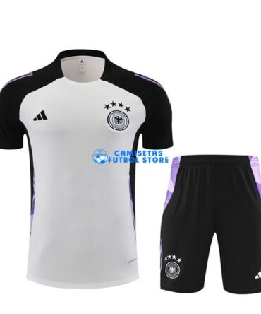 Camiseta Alemania Equipación 2024/2025 Blanco/Negro