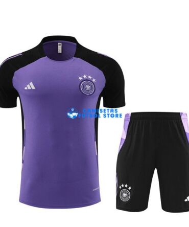 Camiseta Alemania Equipación 2024/2025 Púrpura/Negro