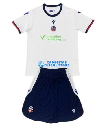 Camiseta Bolton 1ª Equipación 2024/2025 Niño Kit