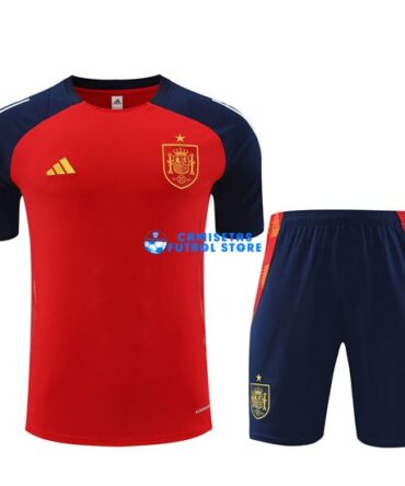 Camiseta España Equipación 2024/2025 Negro/Rojo