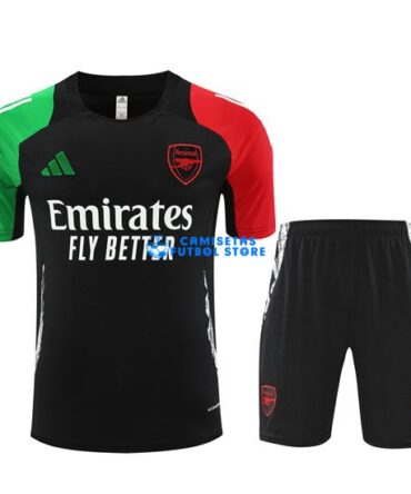Camiseta Arsenal Equipación 2024/2025 Negro/Verde/Rojo