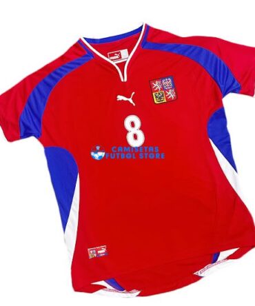 Camiseta República Checa 1ª Equipación 2000/2001 Retro