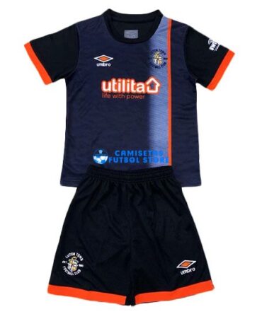 Camiseta Luton Town 2ª Equipación 2024/2025 Niño Kit