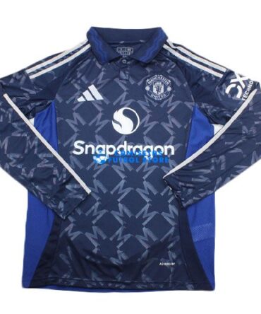 Camiseta Manchester United 2ª Equipación 2024/2025 Manga Larga