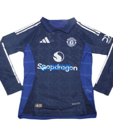 Camiseta Manchester United 2ª Equipación 2024/2025 (EDICIÓN JUGADOR) Manga Larga
