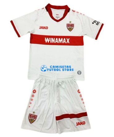 Camiseta Stuttgart 1ª Equipación 2024/2025 Niño Kit
