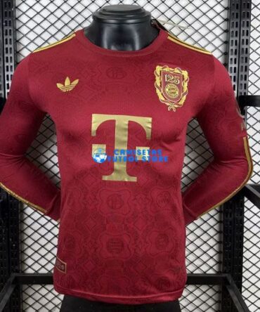 Camiseta Bayern Munich 125th Equipación 2024/2025 (EDICIÓN JUGADOR) Manga Larga