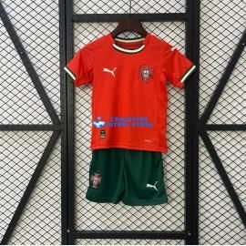 Camiseta Portugal 1ª Equipación 2025/2026 Niño Kit