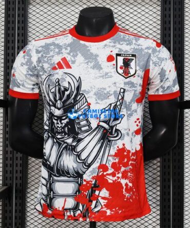Camiseta Japón Edición Especial Gris/Rojo 2025/2026 (EDICIÓN JUGADOR)