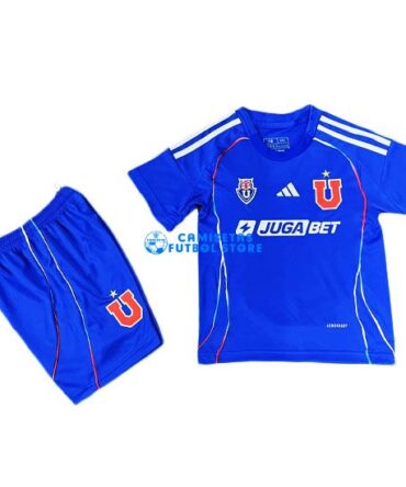 Camiseta U. de Chile 1ª Equipación 2025/2026 Niño Kit