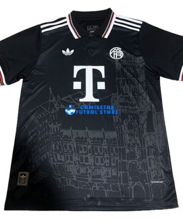 Camiseta Bayern Múnich Equipación 2025/2026 Negro