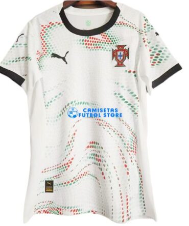 Camiseta Portugal 2ª Equipación 2025/2026 Mujer