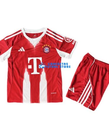 Camiseta Bayern Múnich 1ª Equipación 2025/2026 Niño Kit