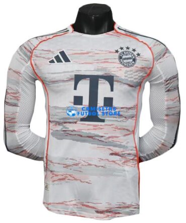 Camiseta Bayern Múnich 2ª Equipación 2025/2026 Manga Larga (EDICIÓN JUGADOR)