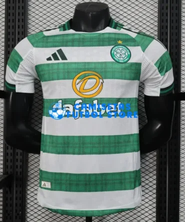 Camiseta Celtic 1ª Equipación 2025/2026 Verde/Blanco (EDICIÓN JUGADOR)