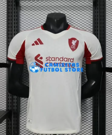 Camiseta Liverpool 2ª Equipación 2025/2026 Blanco (EDICIÓN JUGADOR)