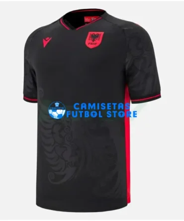 Camiseta Albania 3ª Equipación 2025 Negro