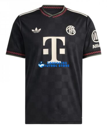 Camiseta Bayern Múnich 3ª Equipación 2025/2026 Negro
