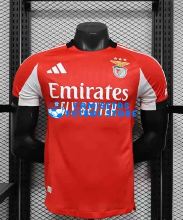 Camiseta Benfica 1ª Equipación 2025/2026 Rojo (EDICIÓN JUGADOR)