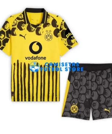 Camiseta Borussia Dortmund 2025/2026 KidSuper Amarillo Niño Kit