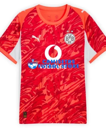 Camiseta de Portero Borussia Dortmund 2025/2026 Naranja