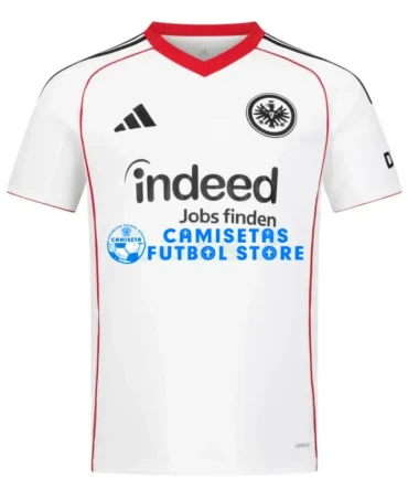 Camiseta Eintracht Fráncfort 2ª Equipación 2025/2026 Blanco